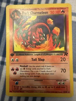 Pokemon Card - Dark Charmeleon Team Rocket 1st Edition 32/82 - Image 1