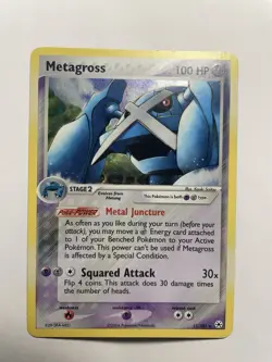 Metagross 11/101 Holo Rare Pokemon TCG English Card ex Hidden Legends LP+ - Image 1