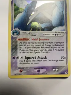 Metagross 11/101 Holo Rare Pokemon TCG English Card ex Hidden Legends LP+ - Image 3