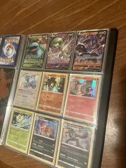 Pokemon Card Binder - GX, EX, VMAX, Vintage & Holos - Almost 100 Cards Total - Image 2