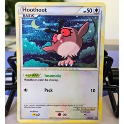 Hoothoot HGSS Black Star Holo Promo Card #HGSS05 2010 Pokemon - Image 1