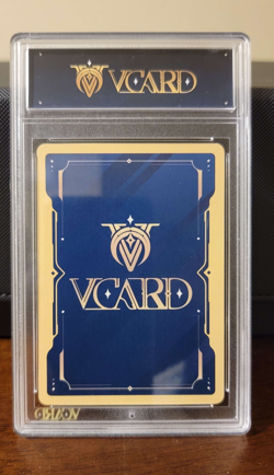 VCard TCG Vtuber Awards 2024 Promo Card - Womp Snack Slab Full Art 9 Gold Label - Image 2