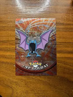 Pokemon Topps 2000 Chrome Card - #42 GOLBAT - Image 4