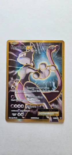 Mewtwo EX - 103/108 - Pokemon Evolutions XY Full Art Ultra Rare Card NM+ - Image 1
