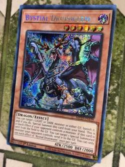YuGiOh BYSTIAL DRUISWURM Prismatic Secret Rare MP23-EN159 - Image 1