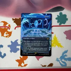 MTG The Water Crystal #0333 FOIL BORDERLESS Final Fantasy Legendary Artifact - Image 1