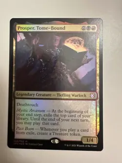 Foil Prosper, Tome-bound D&D Forgotten Realms Commander 2021 MTG AFR AFC - Image 1