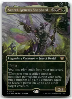 Szarel, Genesis Shepherd (Borderless) FOIL 4 MTG Commander: Edge of Eternities M - Image 1