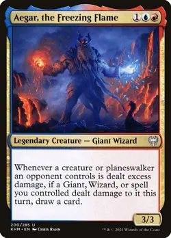 Aegar, the Freezing Flame - Kaldheim (KHM) - MTG Rare English Non Foil - Image 1