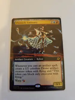 Pinnacle Emissary Borderless FOIL MTG EoE Nm/M - Image 1