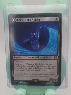 Cecil Dark Knight Redeemed Paladin Final Fantasy MTG NM/M Condition 91 - Image 1