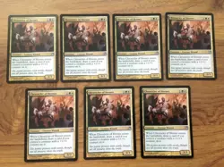 MTG Theros 7 x Chronicler of Heroes . Free UK Postage - Image 1