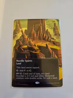 Needle Spires Borderless Galaxy FOIL 0165 MTG EoS Nm/M - Image 1