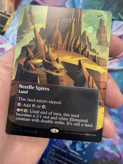 Needle Spires Borderless Galaxy FOIL 0165 MTG EoS Nm/M - Image 4