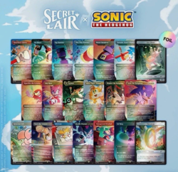 MTG Secret Lair Sonic Hedgehog Singles - Shadow Sol Ring NM Magic Foil Nonfoil - Image 1