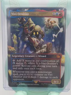 Vivi Ornitier Borderless MTG Final Fantasy Unplayed NM FIN 0321 Mythic Rare - Image 1