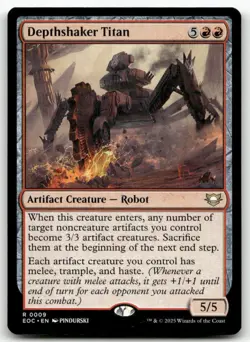 Depthshaker Titan 9 MTG Commander: Edge of Eternities R NM - Image 1