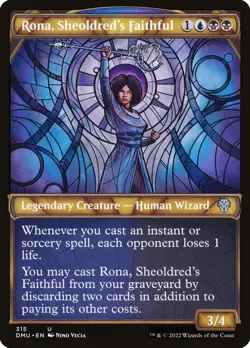 Rona, Sheoldred's Faithful Showcase - (DMU) - MTG Rare English Non Foil - Image 1