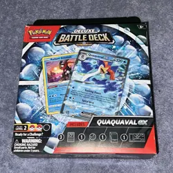 NEW Pokemon Deluxe Battle Deck Quaquaval EX & Radiant Greninja Factory Sealed - Image 2