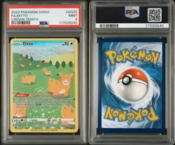 2023 Pokemon Sword and Shield Crown Zenith Full Art #GG22 FA/DITTO PSA 9 - Image 3
