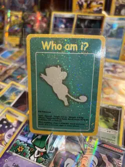 Pokemon Funskool 2004 - Rattata Who am IU Holo NM - Image 1