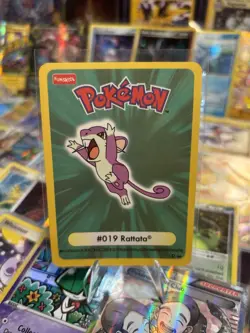 Pokemon Funskool 2004 - Rattata Who am IU Holo NM - Image 2