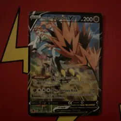 Pokemon TCG Galarian Zapdos V TG19/TG30 Trainer Gallery Astral Radiance NM - Image 3