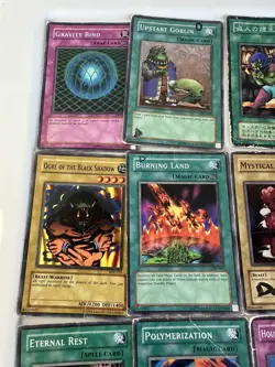 Lot Of 50 YuGiOh Cards 4 Rares 46 Commons Some Duplicates Mixed Bundle See Photo - Image 3