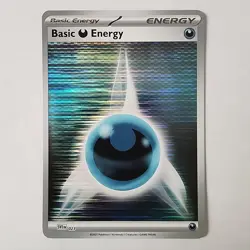 Basic Darkness Energy - SVE-023 - Holo - NM - White Flare & Black Bolt - Pokemon - Image 1