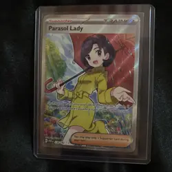 2023 Pokemon Paradox Rift Parasol Lady Ultra Rare Full Art #238/182 - Image 1