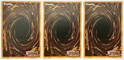 3 x SGX1-ENH10 Volcanic Rocket - Secret Rare 1st Edition Near Mint YuGiOh Cards - Image 2