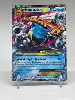 Pokemon TCG M Blastoise EX 30/146 XY Base Set English DMG - Image 1