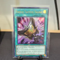 Triple Tactics Talent BLMM-EN170 Ultra Rare NM 1st Edition YUGIOH - Image 1