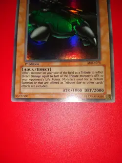 Yugioh Catapult Turtle MRD-075 Super Rare 1st Edition NM - Image 4