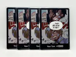 One Piece CCG - 12 DON Card Lot - OP-11 Koby Katakuri Luffy & Sanji - Image 3