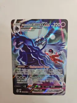 Shadow Rider Calyrex VMAX TG18/TG30 Astral Radiance FA Holo Pokemon Card NM - Image 1