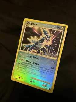 Dialga Great Encounters 16/106 Platinum Pokemon TCG Rare Card - Image 1