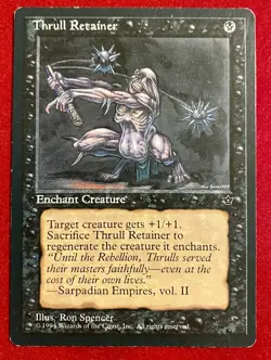 MTG Magic the Gathering Thrull Retainer CCG Card x5 Wizards of the Coast 1994 - Image 2