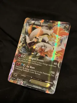 Pokemon TCG White Kyurem-Ex Card Boundaries Crossed 101/113 - Image 1