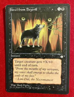 MTG Magic the Gathering Howl from Beyond CCG Card x8 Wizards of the Coast 1995 - Image 2