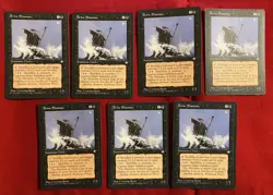 MTG Magic the Gathering Brine Shaman CCG Card x7 Wizards of the Coast 1995 - Image 1