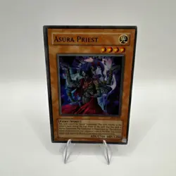 Yu-Gi-Oh! Asura Priest LOD-071 Super Rare Original Print NM/LP Yugioh TCG Card - Image 1