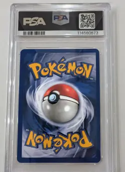 Pokemon 2000 Dark Weezing 1st Edition Holo Rare Card 14/82 PSA 8 - Image 2