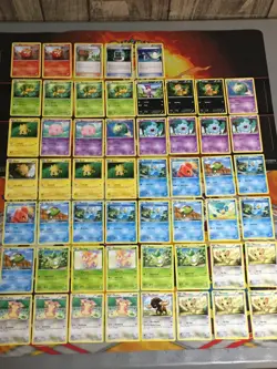CD37 POKEMON TCG 2011 BLACK & WHITE MP-DMG 53 CARD LOT COMMON UNCOMMON - Image 1