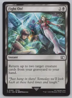 MTG Playset (4) - Final Fantasy - Fight On! #100 -h456 - Image 2