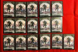 MTG Magic The Gathering Zombie Army Token Creature x16 Prerelease 2019 - Image 1
