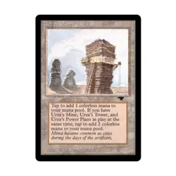 WOTC MtG Antiquities Urza's Mine - Tower (C) VG - Image 1