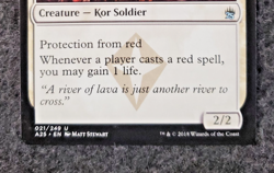 Kor Firewalker Magic the gathering NM Never played MTG ...............(DS3D1K5) - Image 5