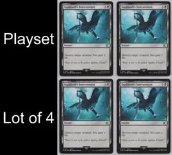 MTG Playset (4) - Final Fantasy - Sephiroth's Intervention #116 -h454 - Image 1