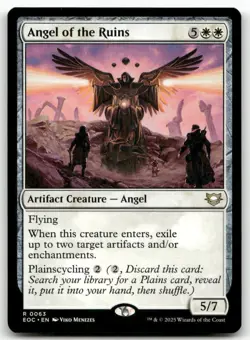 Angel of the Ruins 63 MTG Commander: Edge of Eternities R NM - Image 1